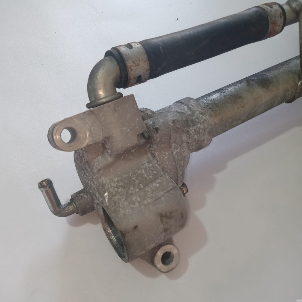 Rumah Thermostat Termostat Pipa air radiator mesin suzuki aerio Water Outlet copotan original ori as