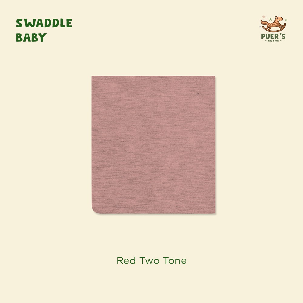 BEDONG BAYI (SWADDLE BABY) PUER'S RED TWOTONE