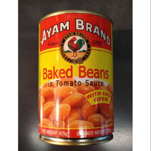 

Ayam brand baked bean in tomato sauce 425gr can