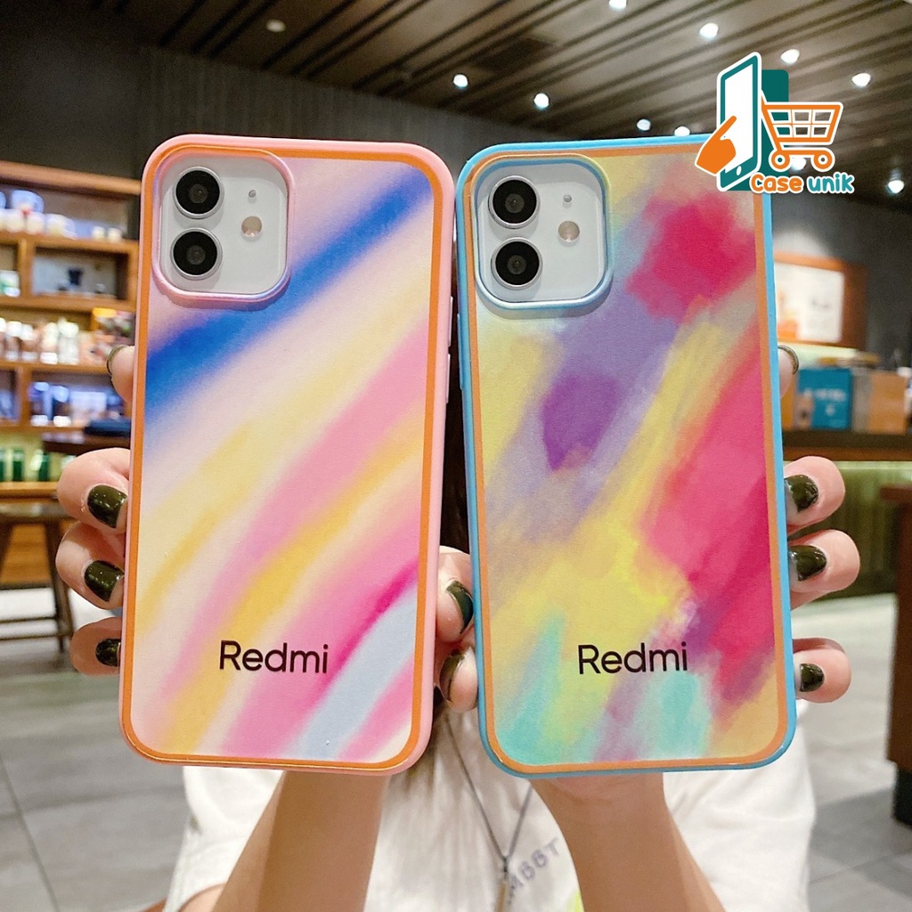 SS044 SOFTCASE RAINBOW XIAOMI Redmi 8 9 9a 9c 9t POCO M3 NOTE 4 5 7 8 9 10 PRO 5a 4a 6a CS3237