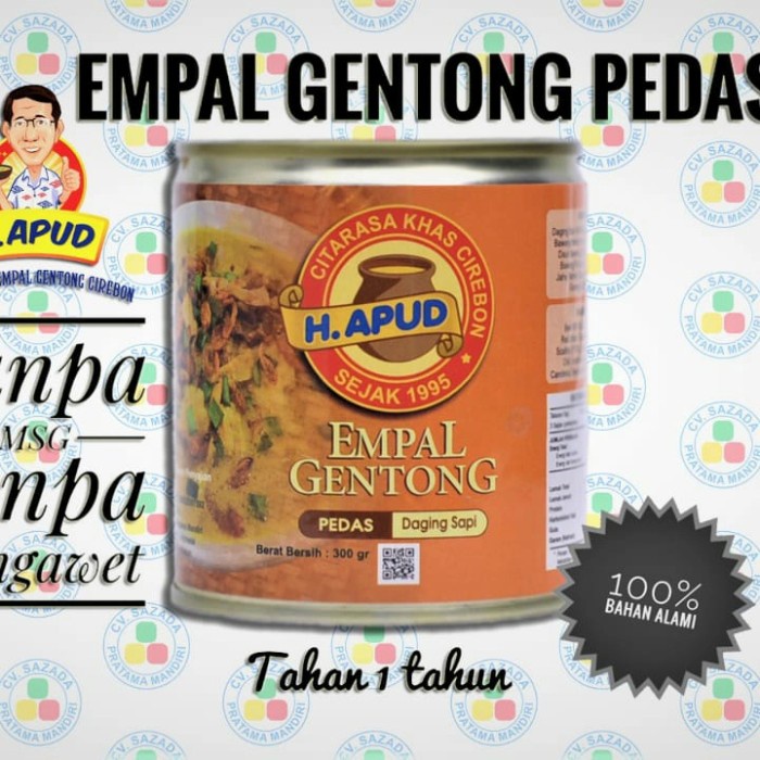 

f0fbfe0 Empal Gentong Haji Apud Kemasan Kaleng Pedas - Pedas Ds1Gkk