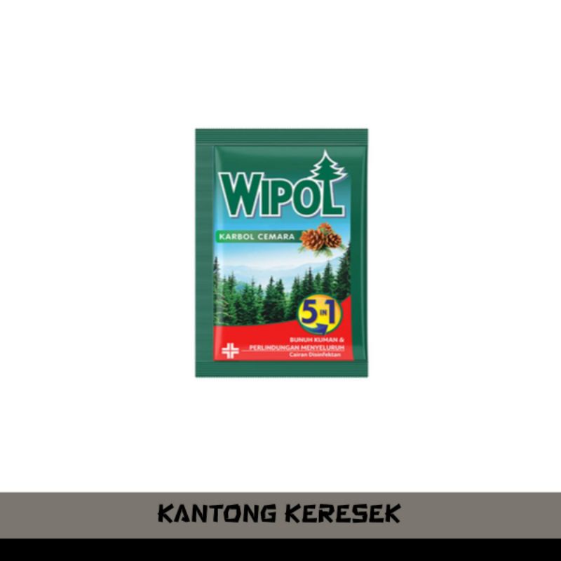 Karbol Wipol Sachet 1 Renceng