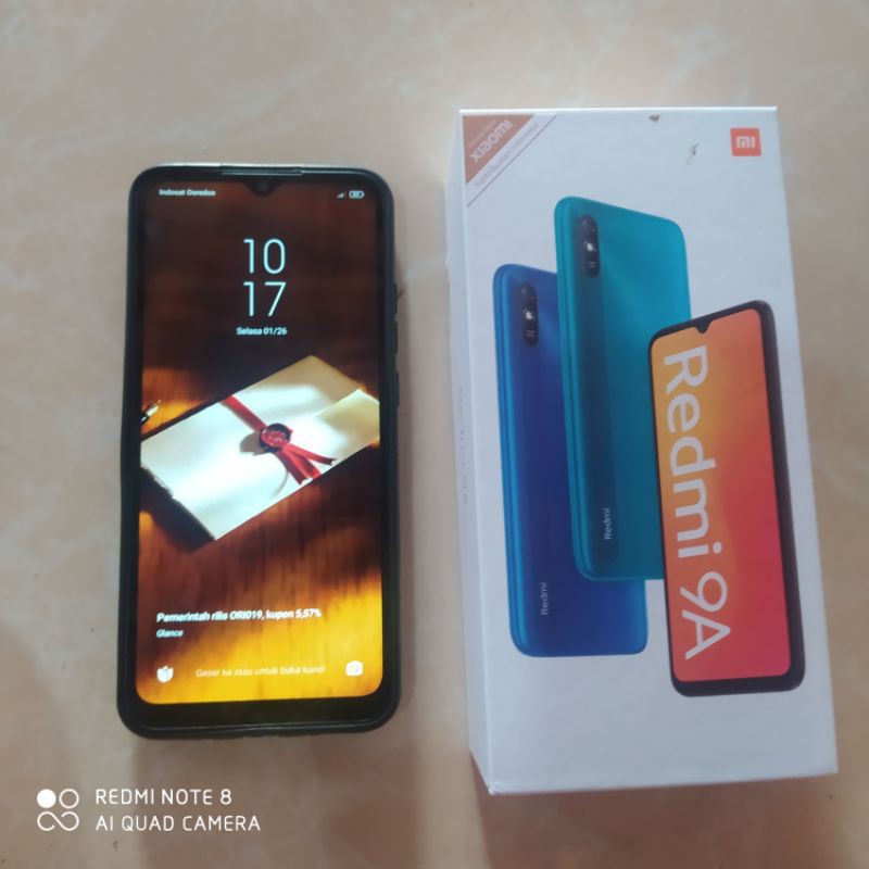 xiaomi redmi 9a 3/32 second