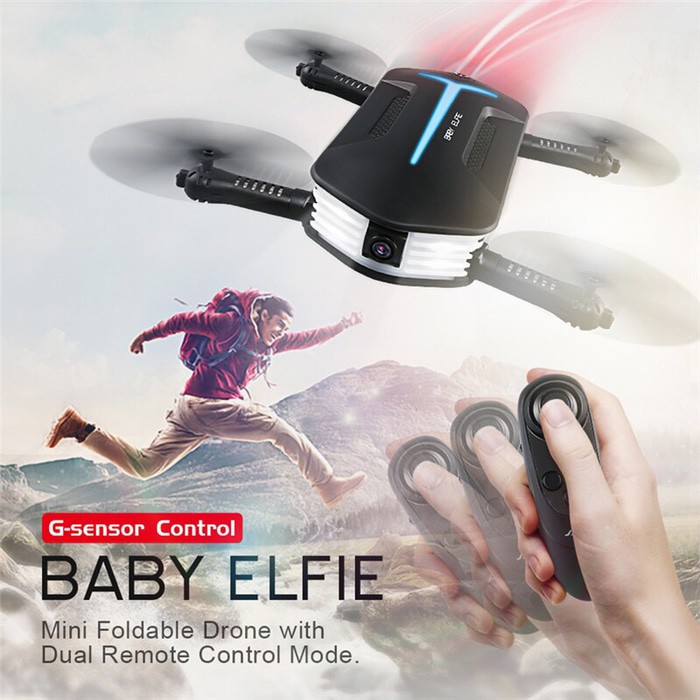 Best Quality  JJRC H37 Baby Elfie Drone WiFI 2nd Edition Ready Stock Siap Kirim