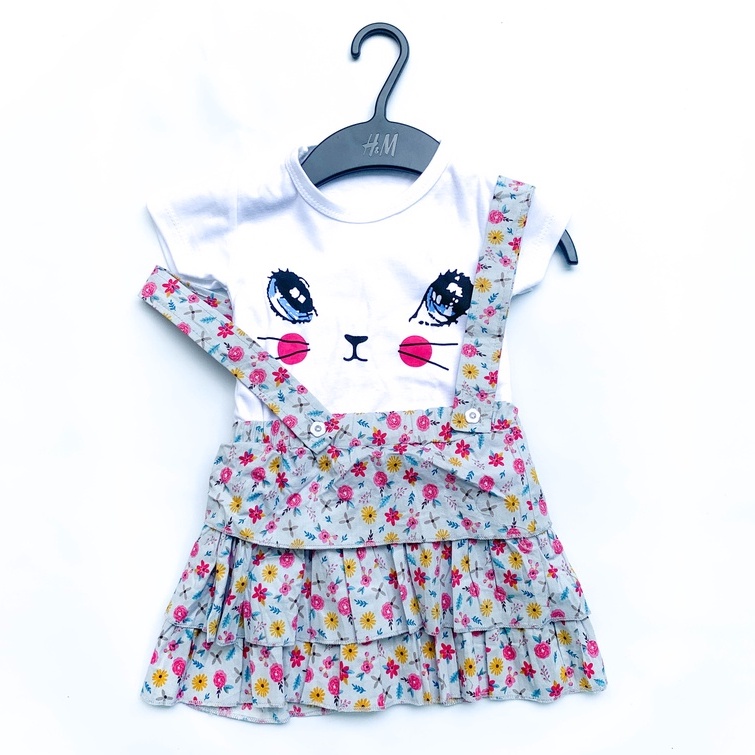 SETELAN ROK ANAK PEREMPUAN - Baju Bayi Perempuan Umur 3 Bulan - 18 Bulan / Rok Bayi / Baju Bayi Prem