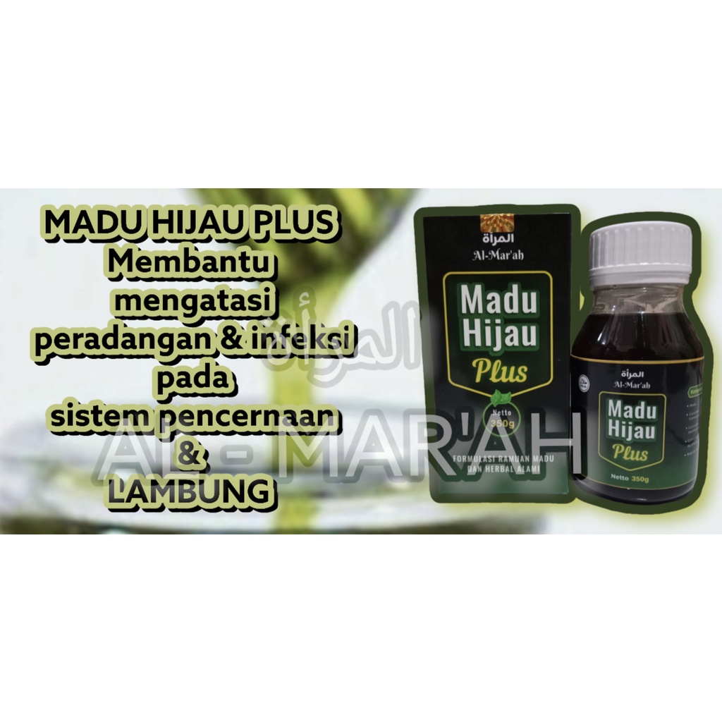 

BEST SELLER MADU LAMBUNG HIJAU 350GR AL MURU'AH