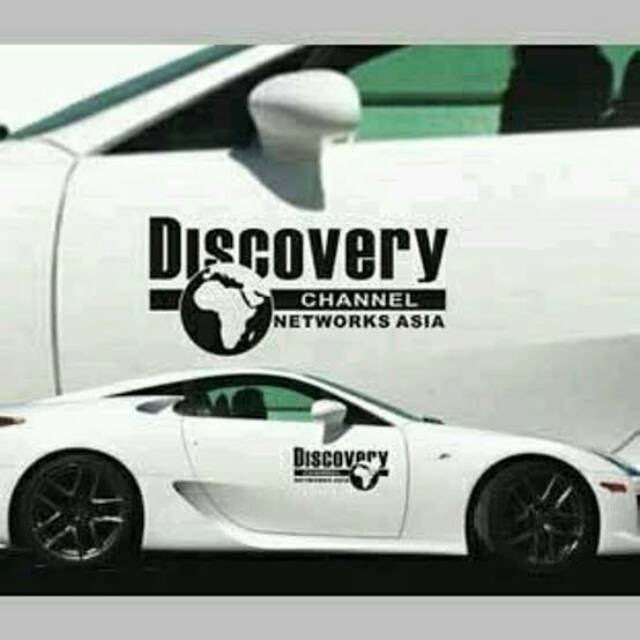 Stiker mobil body samping discovery keren terlaris