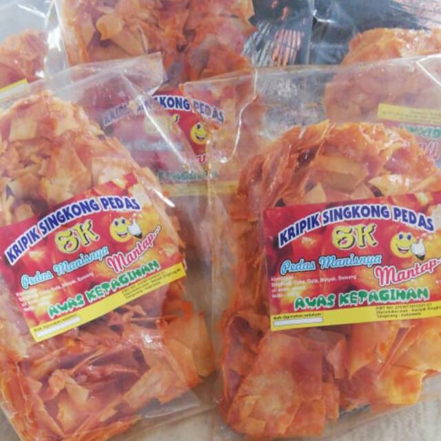 Keripik Singkong Pedas Sk Asli Termurah Shopee Indonesia