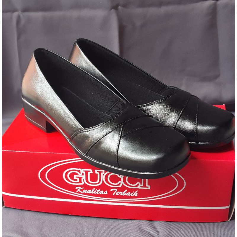 Sepatu Fantovel Putri/Sepatu Fantovel Guru/Sepatu Fantovel Santri Gontor Putri hak 3cm