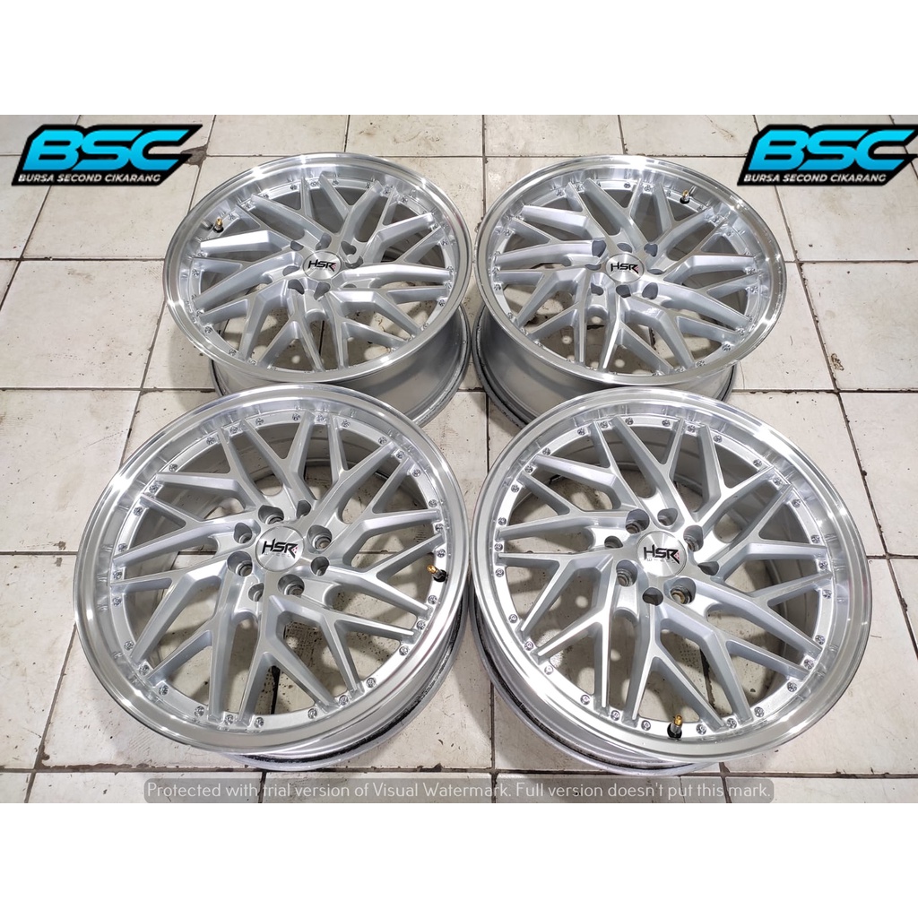 Jual Velg Mobil Bekas Racing Hsr Type Sepulu R X Et H X