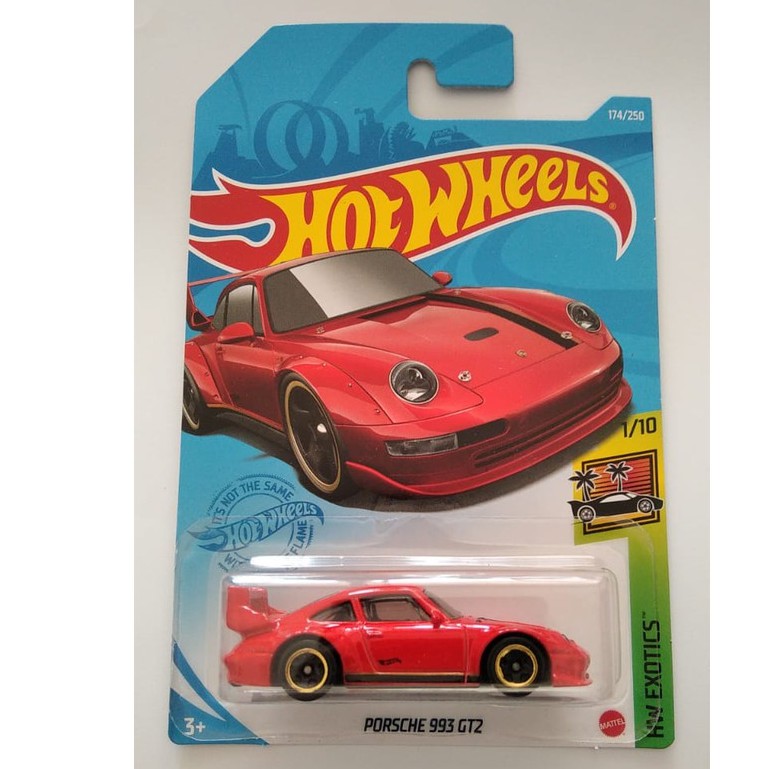 Diecast Hot Wheels PORSCHE 993 GT2 Merah HW Hotwheels Mobil Mainan Anak