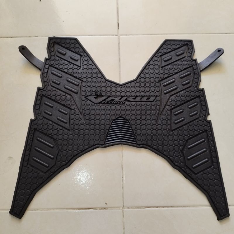 Karpet Karet Vario Techno 125 150 Hitam Polos