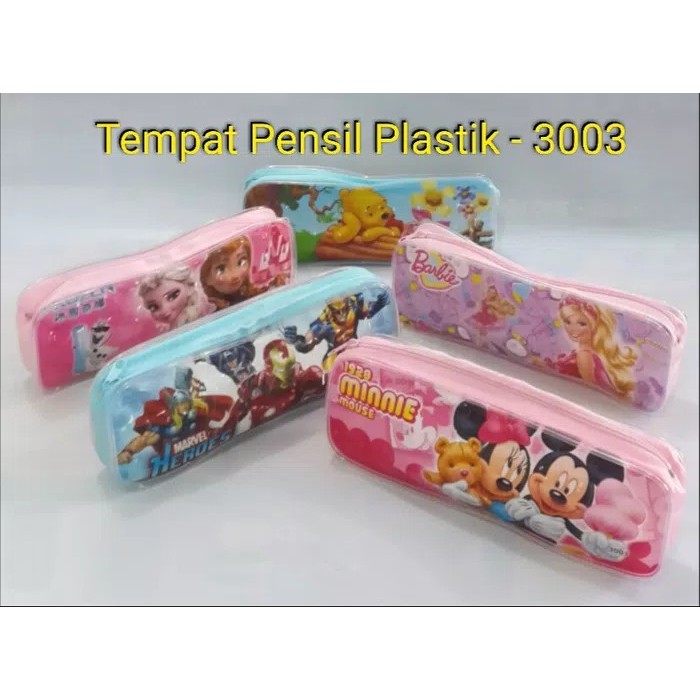 

Tempat Pensil 3003 Seliting Karakter Anak Fancy Pencil Case Souvenir
