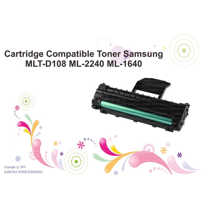 Toner Cartridge Compatible Samsung MLT-D108 108 ML 1640 ML1640 ML2240