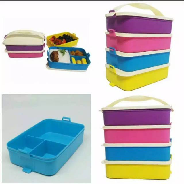 Rantang pelangi rantang piknik