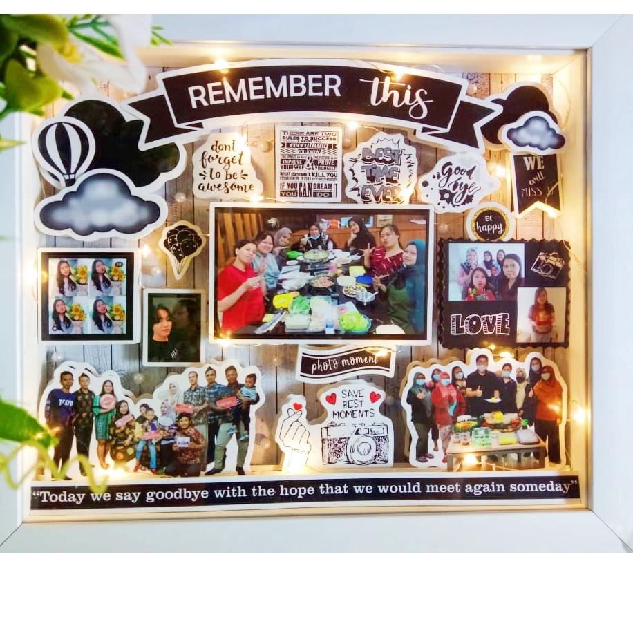 

れ KADO UNIK FAREWELL KADO UNIK PERPISAHAN REKAN KERJA KADO SPECIAL PIGURA 3D ( BLACK THEME ) STOK BANYAK 3797 ♛