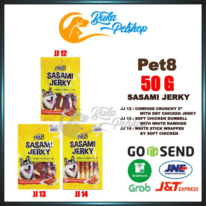 Snack Anjing SASAMI JERKY 50g