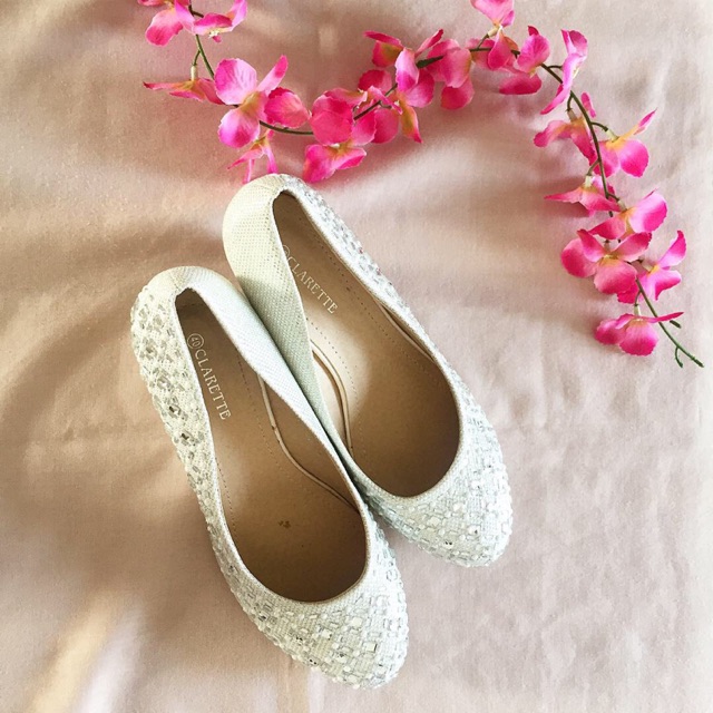 Sepatu pesta ,walimah (preloved sekali pakai)