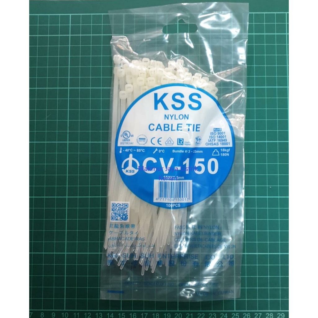 KABEL TIES / KABEL TIS / CABLE TIE CV 150 KSS 15CM CV150