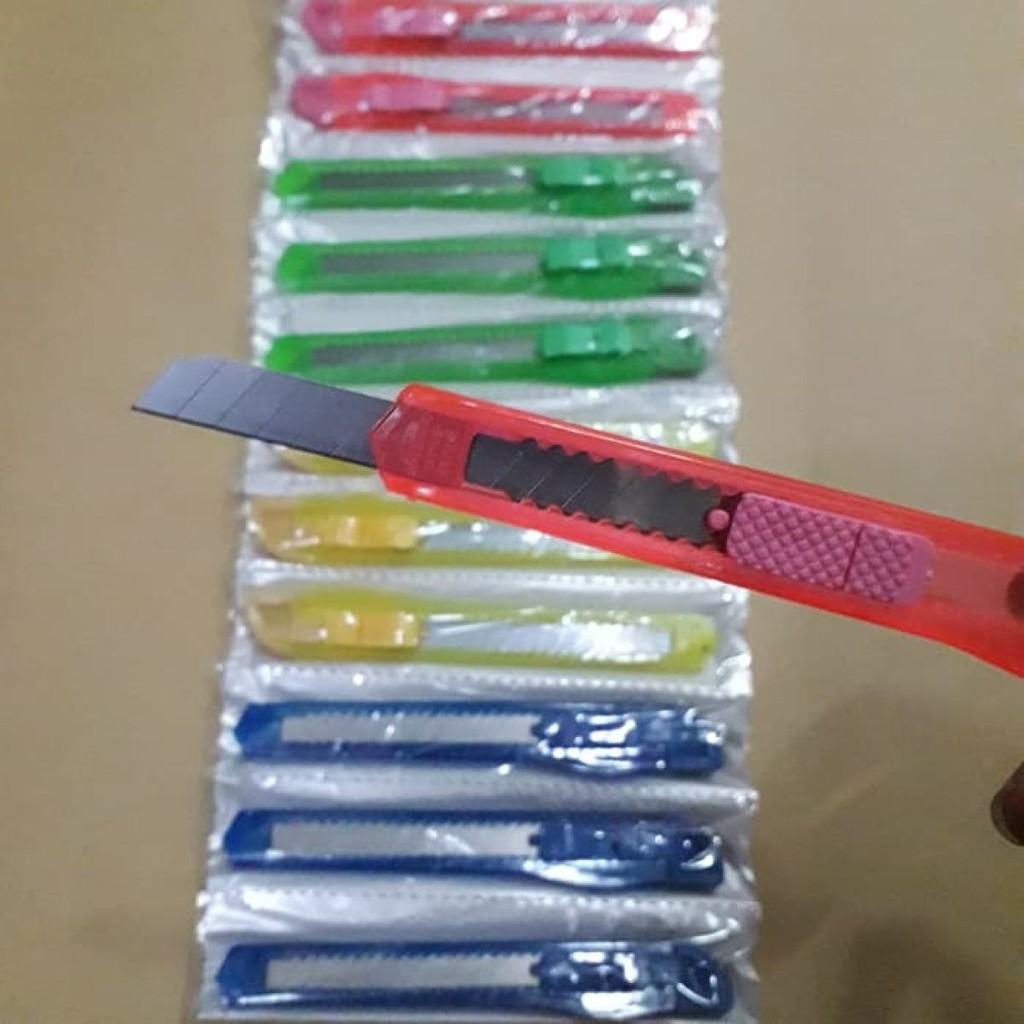 

6 PCS PISAU CUTTER KECIL