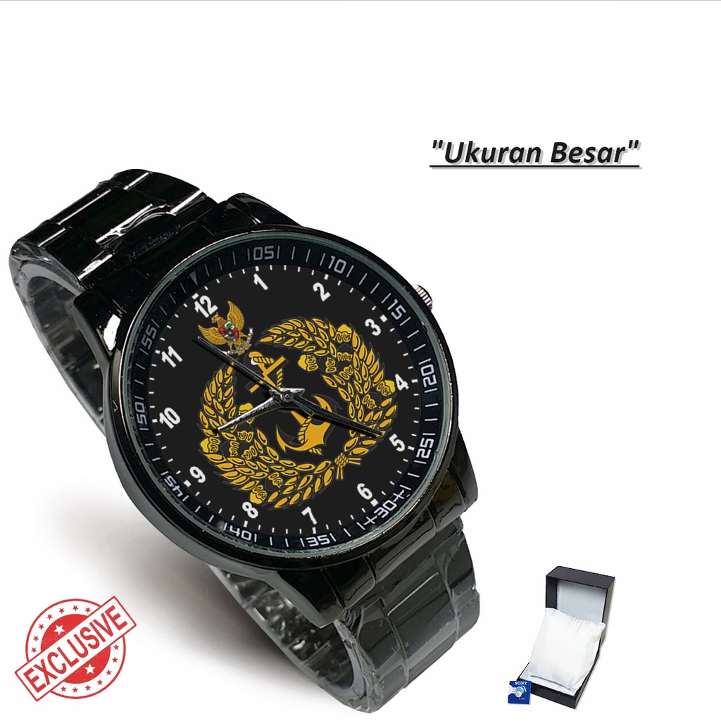 Jam Tangan Rantai Couple TNI A.L - 02 (Awesome)