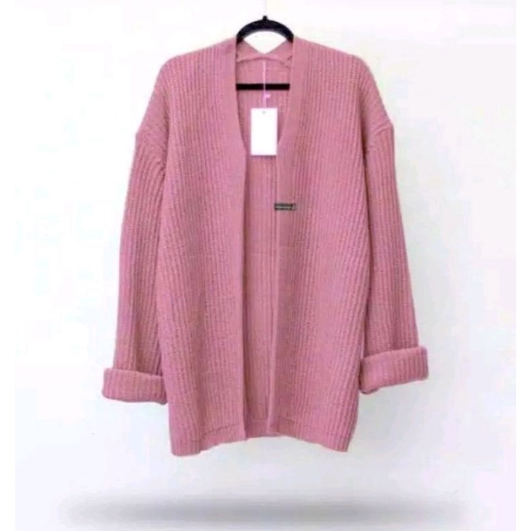 Cardigan BRESKHA Sweater Rajut Atasan Wanita,BB:40-50-65,kg