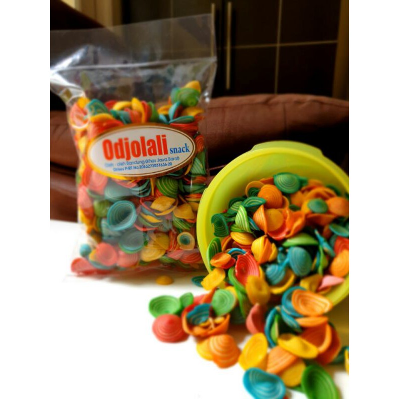 

Kue Kuping Gajah Pelangi ODJOLALI KUPING GAJAH RAINBOW MINI