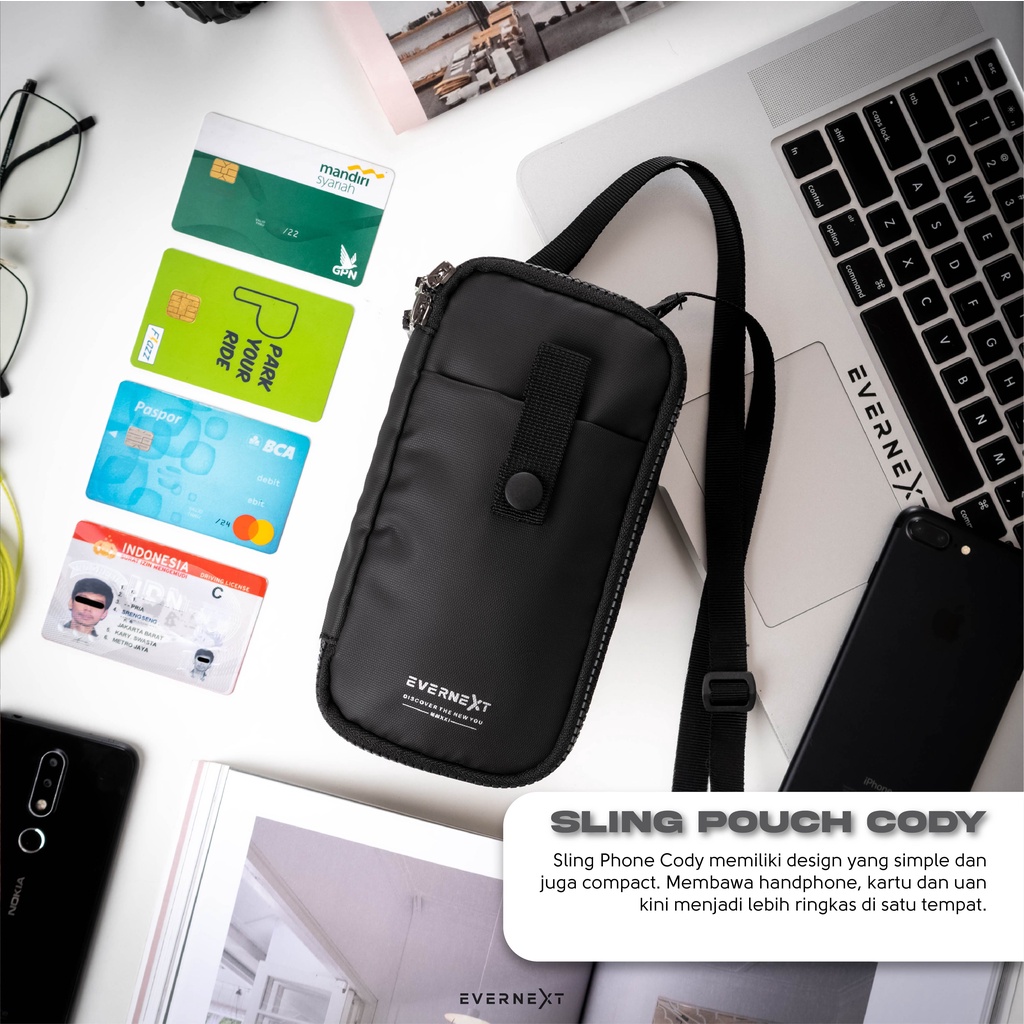 Sling Phone Waterproof CODY Dompet Hape Kartu Anti Air