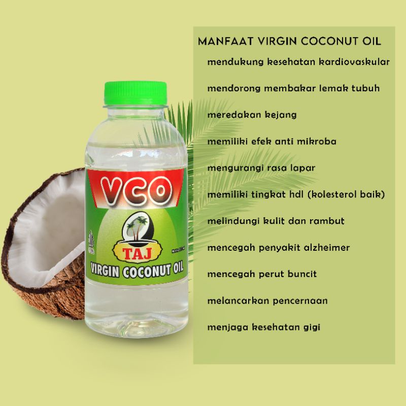 

MINYAK KELAPA MURNI VCO ASLI