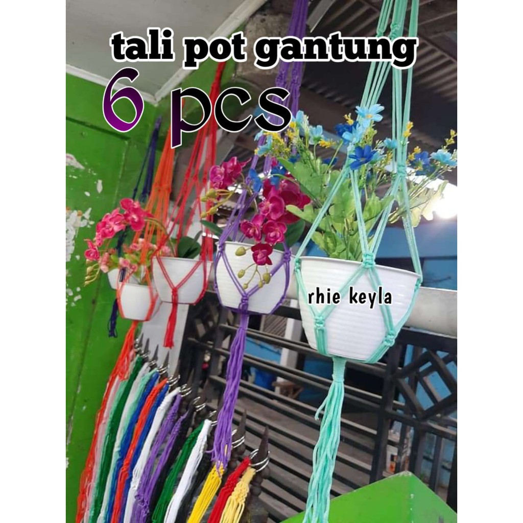 Tali pot gantung Tali pot gantung murah Tali pot bunga gantung Tali pot bunga