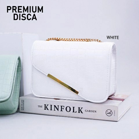 [BISA COD] Tas Selempang Slempang Sling Bag Elegan Rantai Bahu Pesta Kondangan Wanita Cocok Untuk Ootd