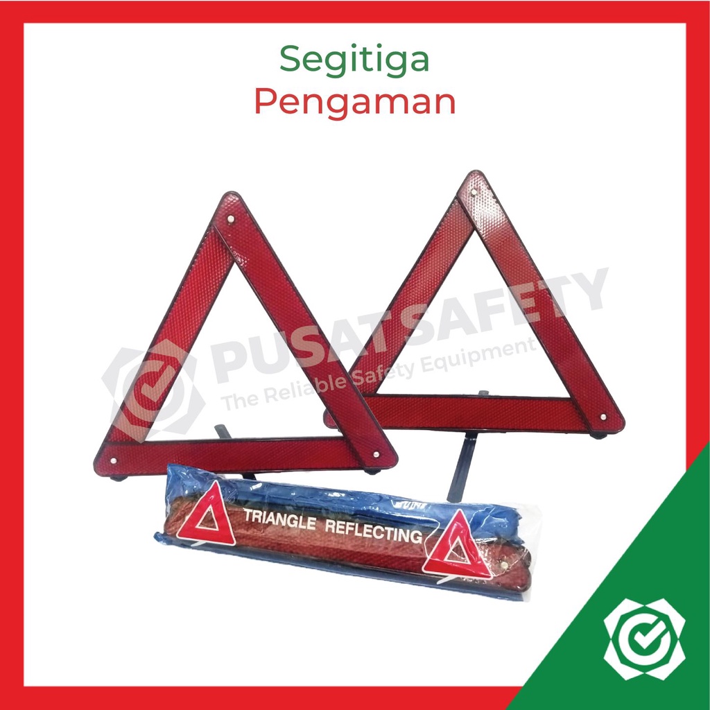 Segitiga Pengaman Reflektor Emergency Sign