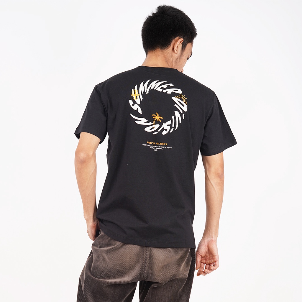 Kaos Traveling Magma Apparel | Kaos Cowok Kaos Distro Bandung Kaos Premium | Tshirt Sert 09 hitam Ma