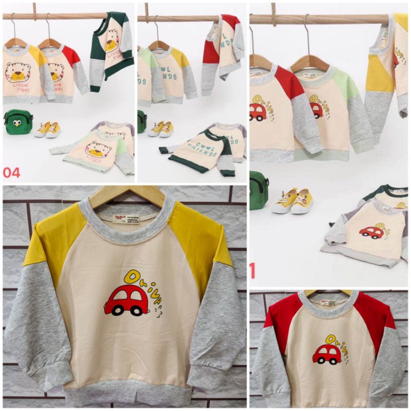 Sweater anak laki laki import