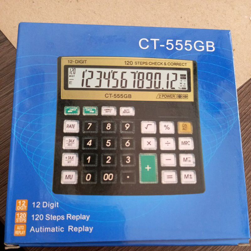 

electronical kalculator CT-555GB