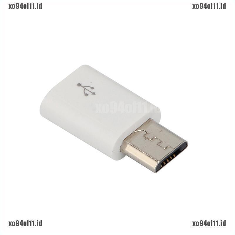 (XO) Adaptor Konverter USB Tipe C Female Ke Micro USB