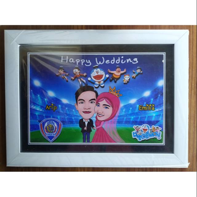 KARIKATUR WEDDING DIGITAL