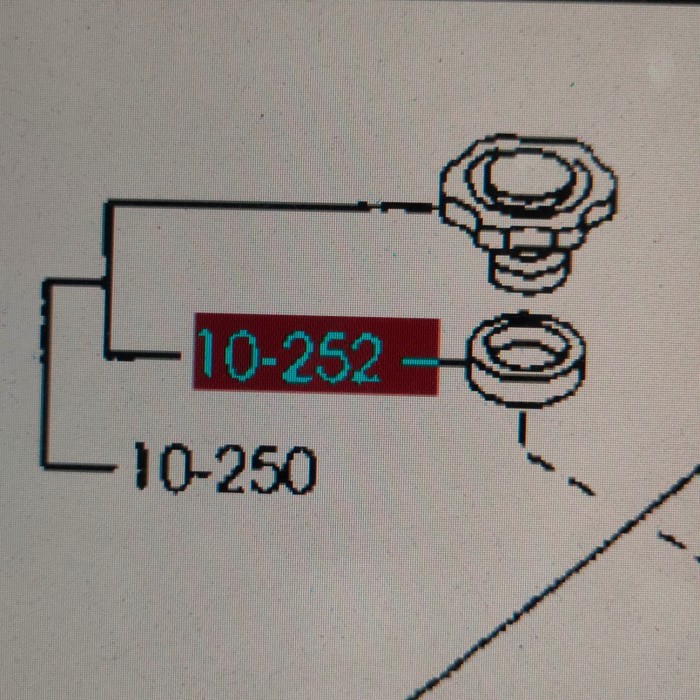Ford Genuine Parts Gasket tutup Oli Ford Lynx 10252