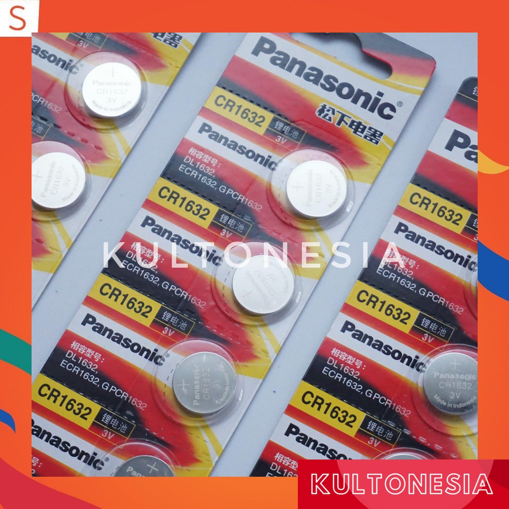 Bateria Panasonic Cr1632 Lithium 3V Original