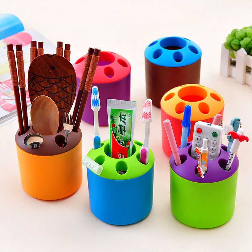 

MURAH..! CREATIVE TOOTHBRUSH PEN HOLDER STORAGE ORGANIZER MUG TEMPAT SIKAT GIG