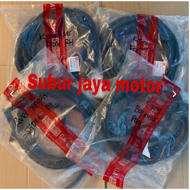 Karet Pintu Mobil - Kijang Rover SHORT - Full Set 5 pintu