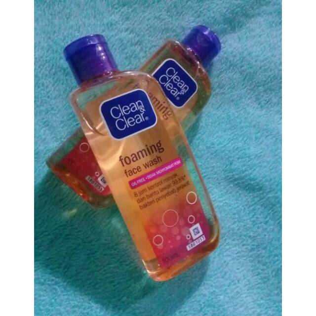 Sabun cuci muka clean and clear 100ml