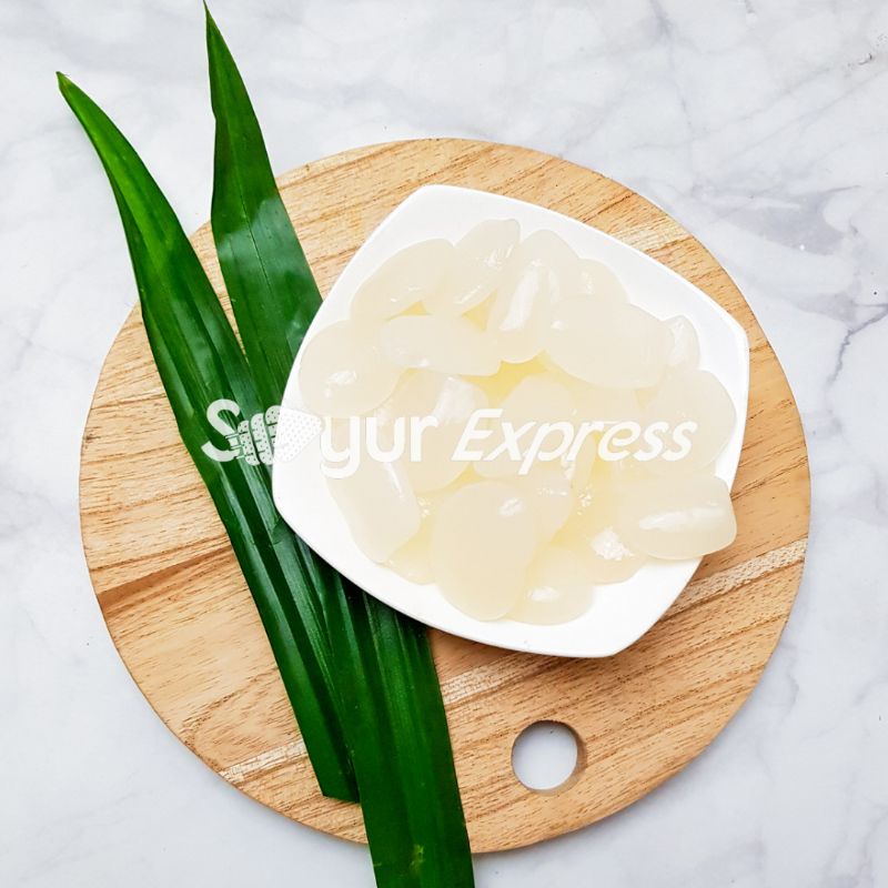 

KIRIM INSTAN Kolang Kaling 250gr bonus pandan 2lbr