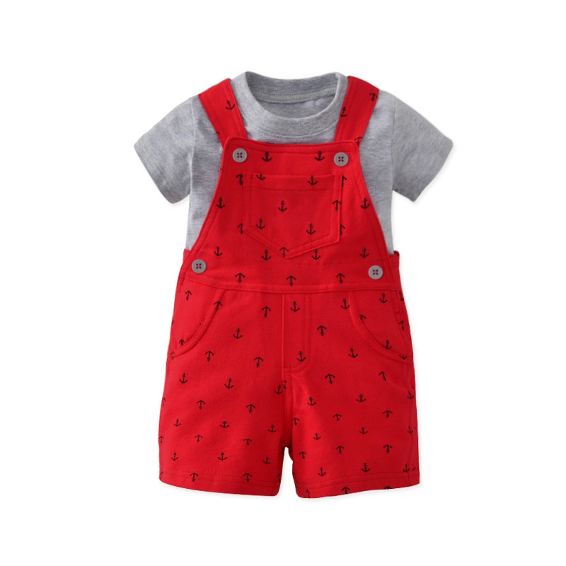 Overall Baju Kodok / Overall Kaos Anak Bayi Perempuan Laki Laki / Overall Kaos Anak Bayi Import-1