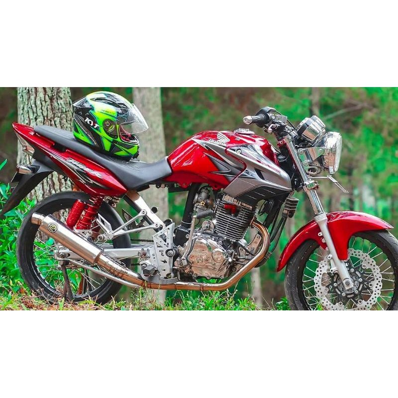 Knalpot Pekajaman Muffler Tiger Tilam Tirev Harian Touring Bulat