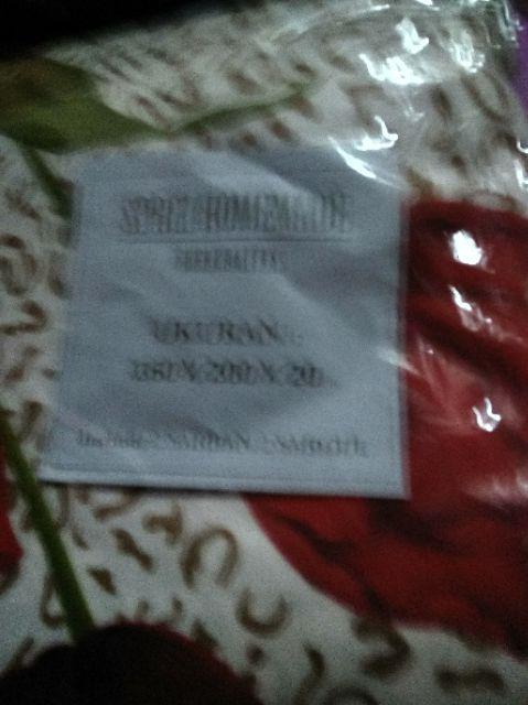 Sprei Homemade Berkualitas 2 Sarban 2 Sargul Katun