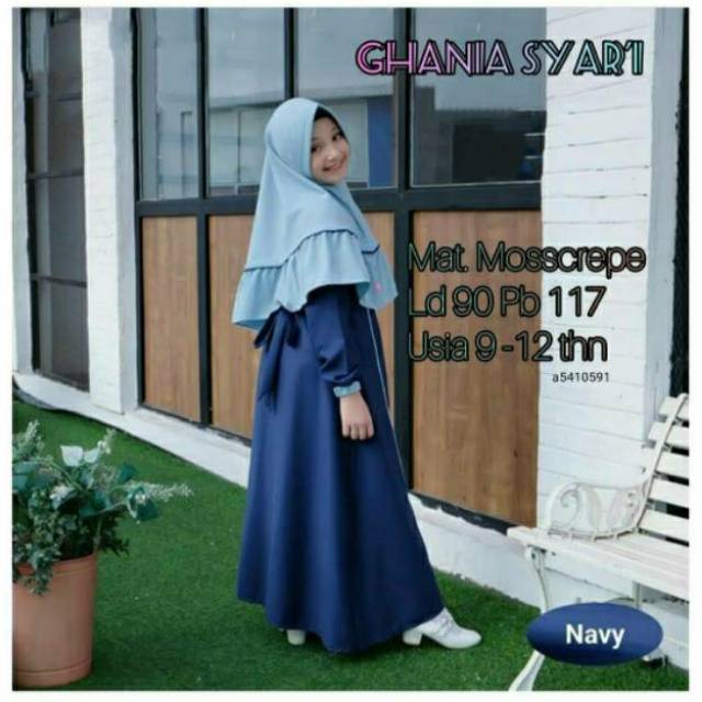  Gamis  anak  usia  9 usia  10 usia  11  usia  12 tahun  baju  kids 