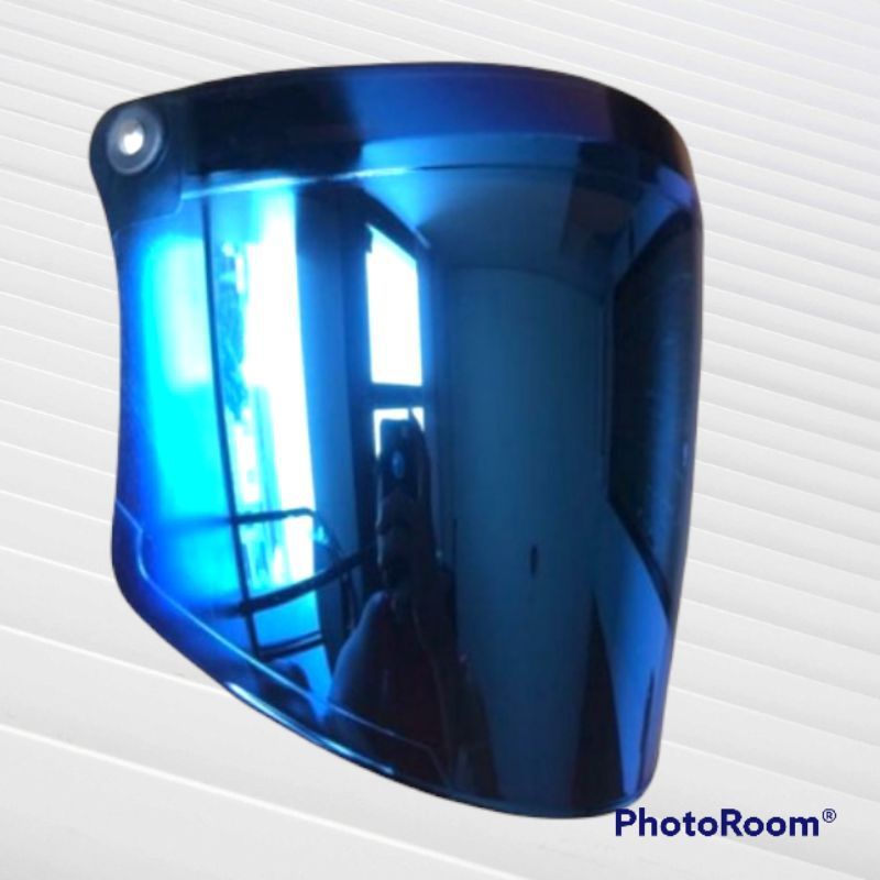 KACA HELM INJAK PET SLIM MODEL SNAIL ZEUS RETRO VISOR CLEAR