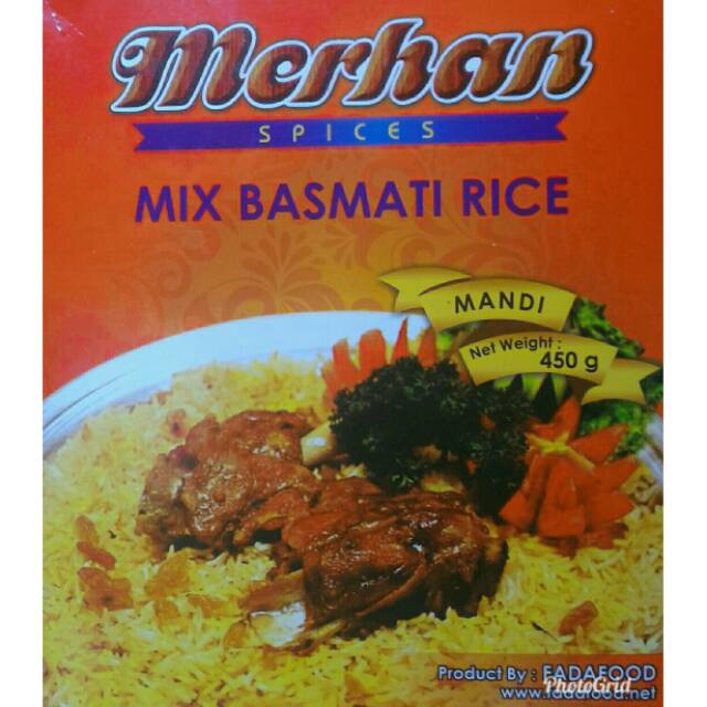 

Nasi mandi instan / merhan basmati mandi