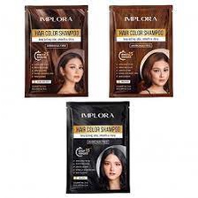 Implora Hair Color Shampoo 30ml Sachet -  Shampoo Pewarna Rambut Original BPOM